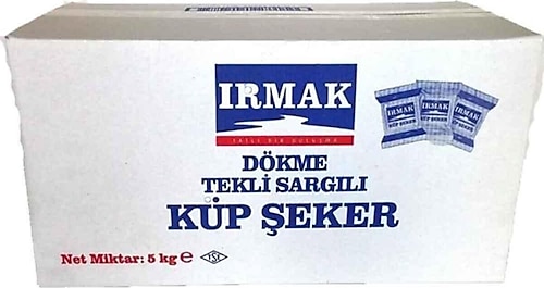 Irmak Tek Sargılı Küp Şeker 5 kg