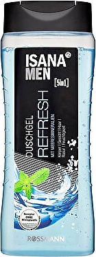 Isana Men Duş Jeli 5 in 1 Refresh 300 ml