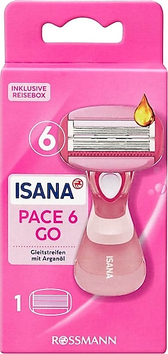 Isana Pace 6 Kadın Tıraş Bıçağı 6 Bıçaklı 1 Adet