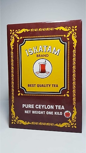 Iskatam Kutu Pekoe Kaçak Ithal Seylan Çay 800 Gr
