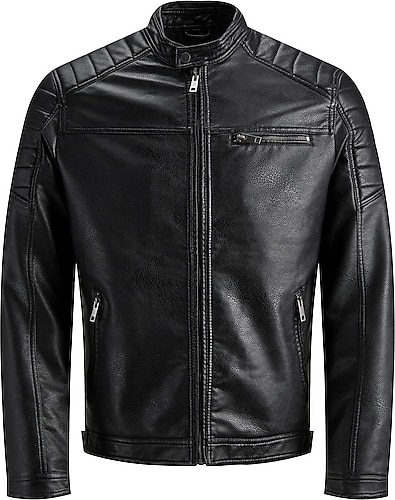 Jack&Jones 63412147218 Erkek Deri Mont