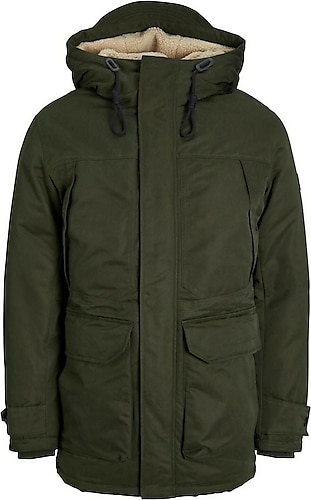 Jack&Jones Clip 12235869 Kapüşonlu Erkek Parka