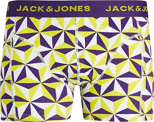 Jack & Jones Mor Erkek Boxer 12250985_JACGEOMETRIC GEMS TRUNK