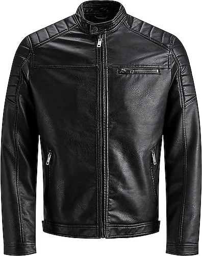 Jack&Jones Rocky 12147218 Erkek Deri Mont