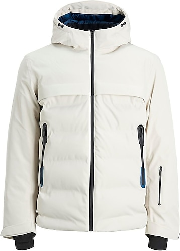 Jack&Jones Tarwin Puffer 12225287 Kapüşonlu Erkek Şişme Mont