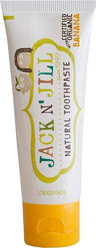 Jack N Jill Doğal Muz Aromalı Florürsüz Diş Macunu 50 gr