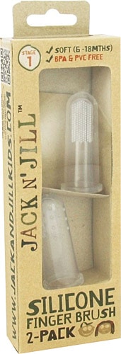 Jack N Jill Silikon Parmak Fırça 2'li Paket