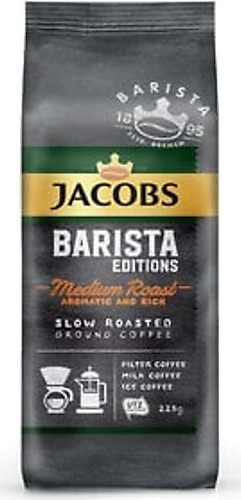 Jacobs Barista Editions Medium Roast Filtre Kahve 225 gr 12'li