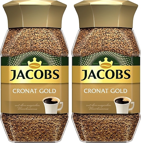 Jacobs Cronat Gold Granül Kahve 100 gr 2'li