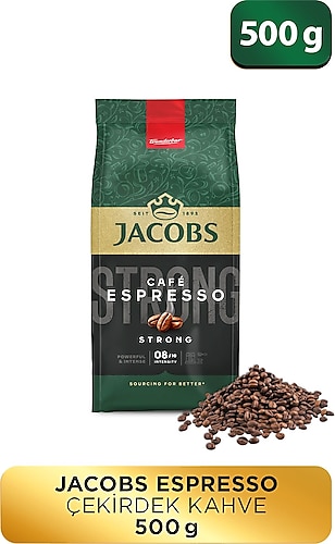 Jacobs ESPRESSO ÇEKİRDEK KAHVE 500GR