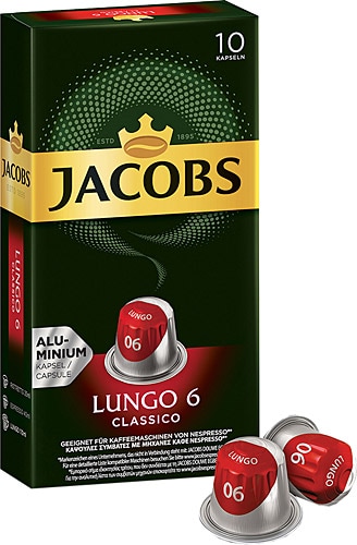 Jacobs Lungo 6 Classico Kapsül Kahve 10'lu