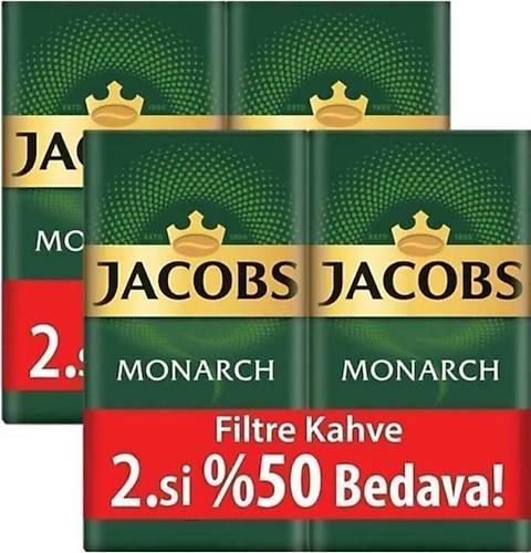 Jacobs Monarch Filtre Kahve 2x500 gr 2'li