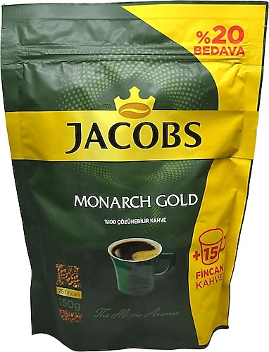 Jacobs Monarch Gold Granül Kahve 150 gr Eko Paket