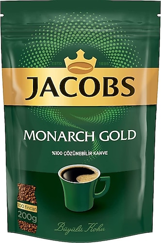 Jacobs Monarch Gold Granül Kahve 200 gr Eko Paket