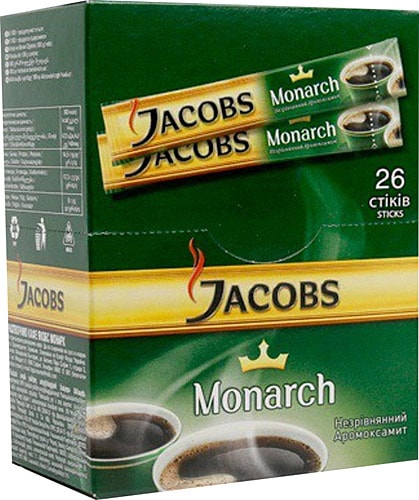 Jacobs Monarch Gold Stick 26x2 gr