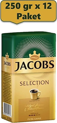 Jacobs Selection Filtre Kahve 250 gr 12'li