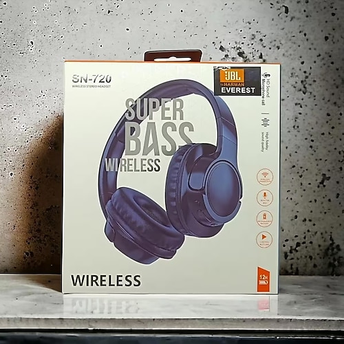 Jbl Everest Tune Sn-720 Wireless Kulaklik Ct Oe Sarjli Kablosuz Katlanir Mikrofonlu Kulaklik