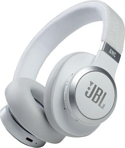 JBL Live 660NC Katlanabilir Kulak Üstü Beyaz Bluetooth Kulaklık