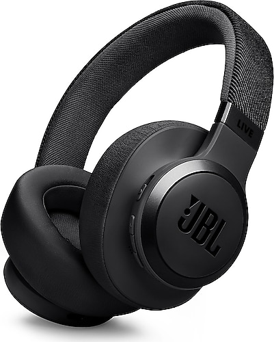 JBL Live 770NC Siyah Kulak Üstü Bluetooth Kulaklık
