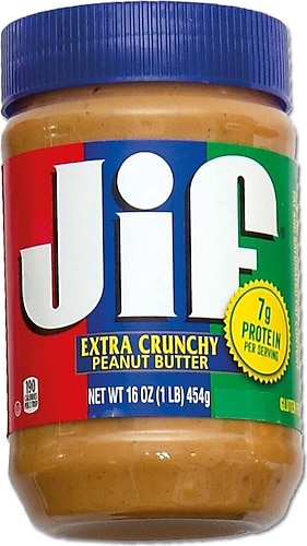 Jif Extra Crunchy Yer Fıstığı Ezmesi 454 gr