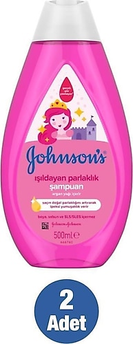 Johnson's Baby Işıldayan Parlaklık Bebek Şampuanı 500 ml 2 Adet