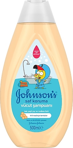 Johnson's Baby Kral Şakir Saf Koruma Bebek Vücut Şampuanı 500 ml