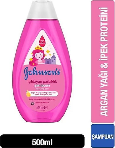 Johnson's Baby Tüm Saçlar İçin Parlaklık Verici Şampuan 500 ml