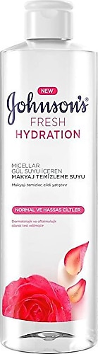 Johnson's Gül Suyu Özlü Micellar Makyaj Temizleme Suyu 400 ml