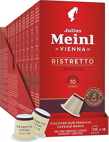Julius Meinl Ristretto İntenso Kapsül Kahve 100 Adet Biodegradable