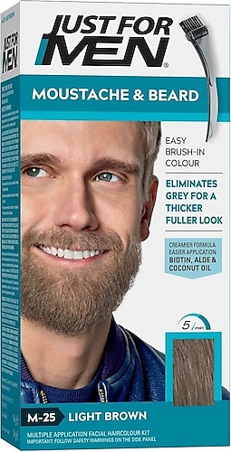Just For Men Sakal & Bıyık Boyası M-25 Açık Kahve