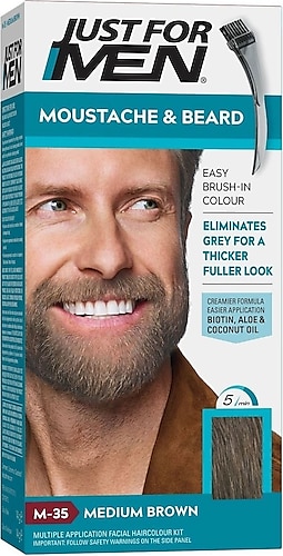 Just For Men Sakal & Bıyık Boyası M-35 Orta Kahve