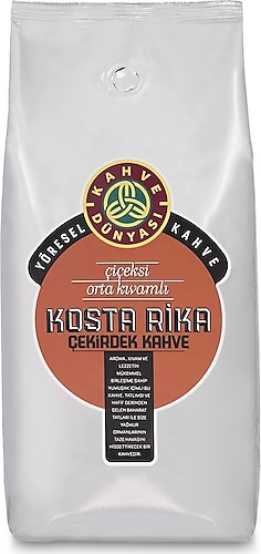 Kahve Dünyası 1 kg Kosta Rika Kavrulmuş Çekirdek Kahve