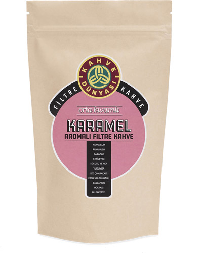 Kahve Dünyası Karamel Aromalı 250 gr Filtre Kahve