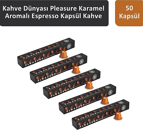 Kahve Dunyasi Karamel Aromali Kapsul Kahve 50 Kapsul