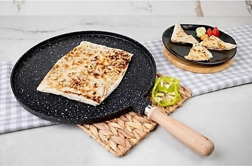 KALE Döküm Gözleme Krep Tavası 36cm Büyük Boy Tava 2016st023123228554325