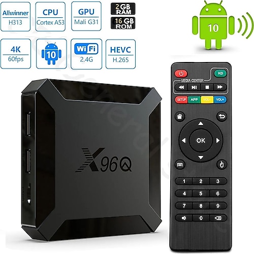 Kalite Android X96Q Tv Box (2gb /16GB Allwinner H313 Dört Çekirdekli)