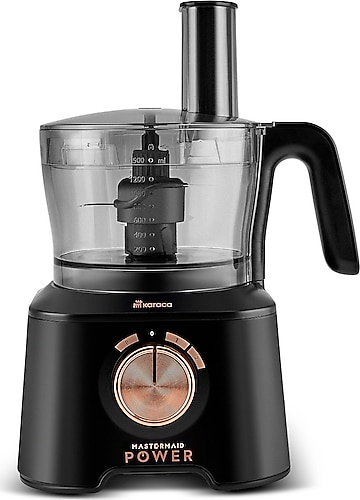 Karaca Mastermaid Power Max 11in1 Black Copper 2500 W Mutfak Robotu