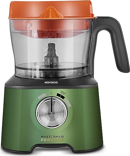 Karaca Mastermaid Power Max 11in1 Emerald Green 2500 W Mutfak Robotu