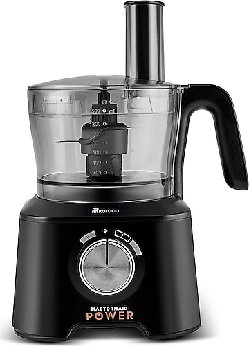 Karaca Mastermaid Power Max 11in1 Matte Black Silver 2500 W Mutfak Robotu