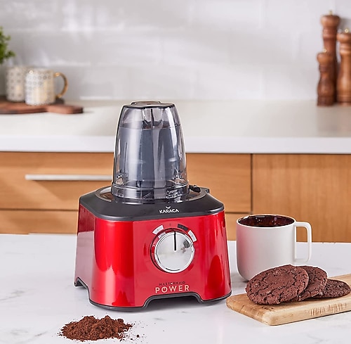 Karaca Mastermaid Power Multifunctional 10 in 1 2000 W Gıda Hazırlama Seti Imperial Red