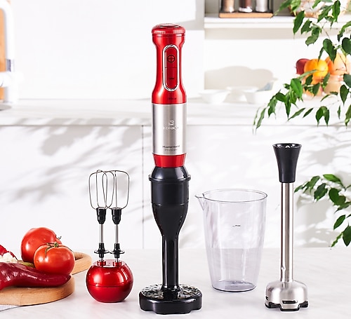 Karaca Mastermaid Prosteel Hand Imperial Red Inox 1500 W Blender