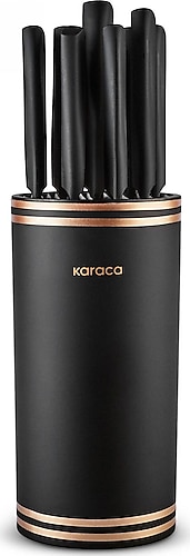 Karaca Megacut Round 9 Parça Standlı Bıçak Seti