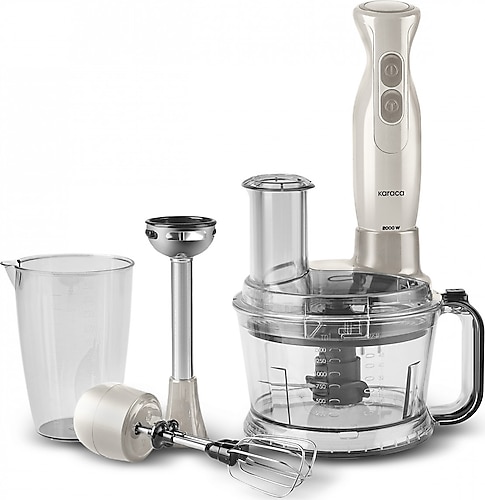Karaca Pro Multimax 6in1 Iconic Beige 2000 W Mutfak Robotu