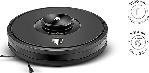 Karaca Vantuz Off-Road RS007 2in1 Mop And Vacuum Akıllı Robot Süpürge