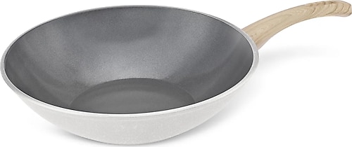 Karaca X Refika Birgül Swiss Crystal Creamy 28 cm Wok Tava