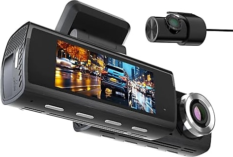 Kawa D8 2 Kameralı Ön/Arka 4K + 1080P Starvis Sensörlü Türkçe Wi-Fi GPS'li Araç Kamerası