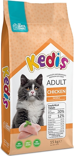 Kediş Tavuk Etli 15 kg Yetişkin Kedi Maması
