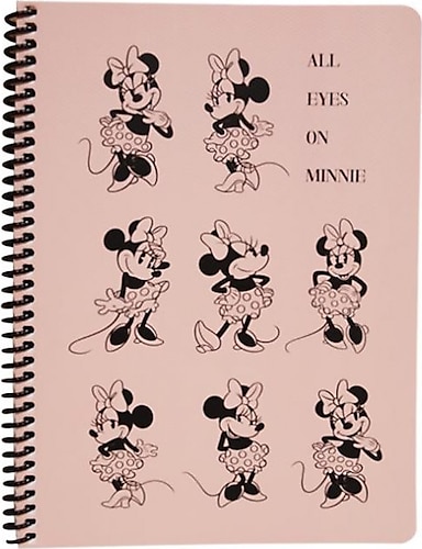 Keskin Color Disney All Eyes On Minnie Çizgili Defter 16,5x22,5 80 Yaprak