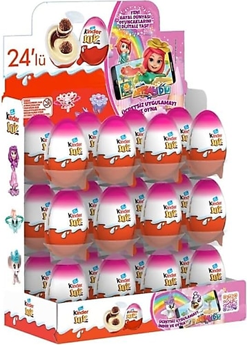 Kinder Joy Kızlara Özel Sürpriz Yumurta 20x24 gr