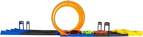 King Toys Drag Track Fırlatıcılı Yarış Pisti